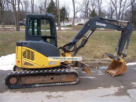 john deere 50 excavator weight